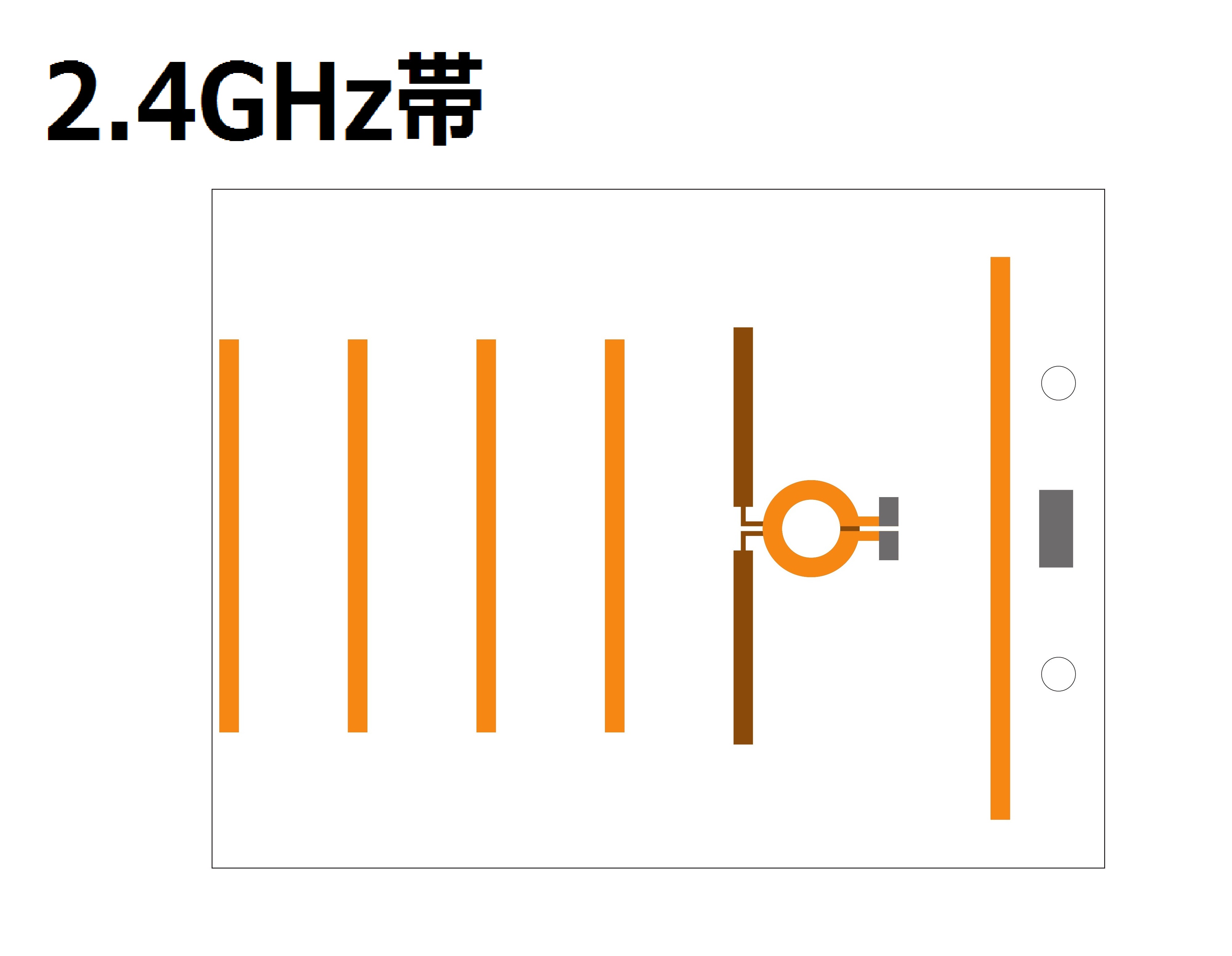 八木アンテナ　2.4GHz帯　